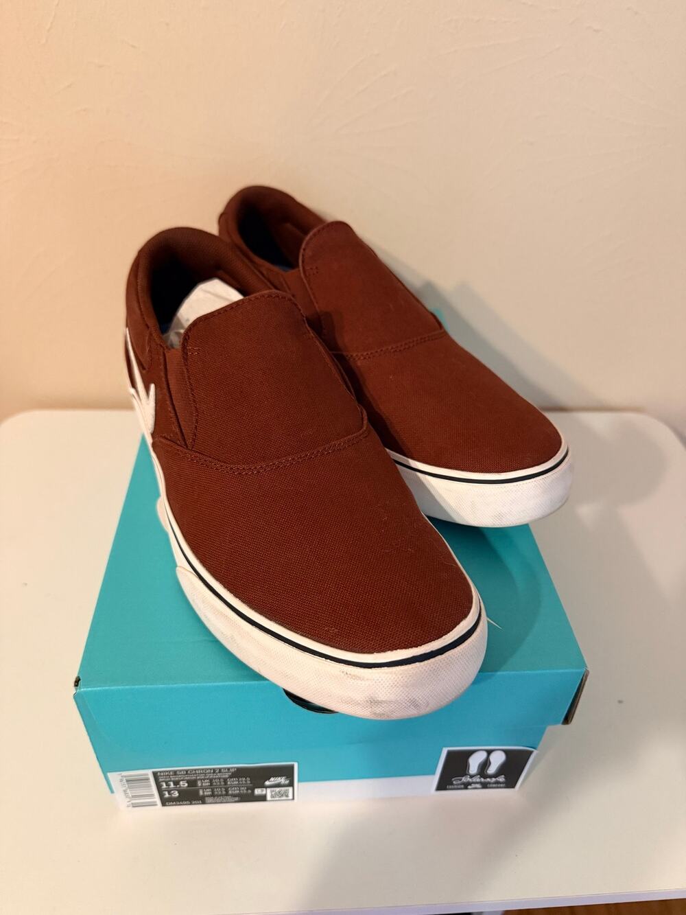 Nike SB Chron 2 Slip On Shoes Size 11.5